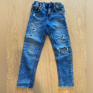 ZARA distressed jeans